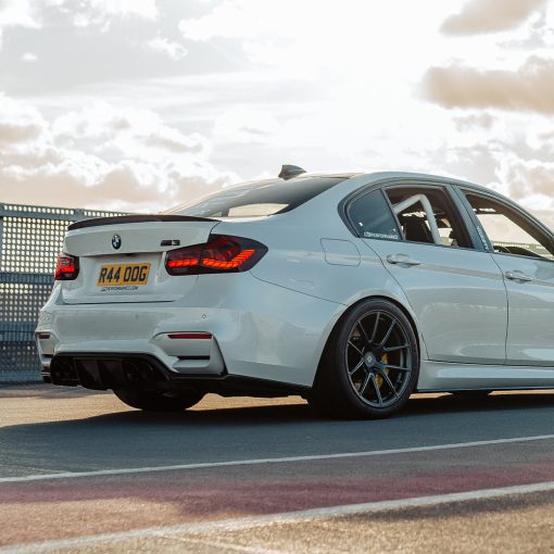 MHC+ BMW M3/M4 Aggressive 3 Piece Rear Diffuser Gloss Pre Preg Carbon Fibre (F80/F82/F83) - Image 4