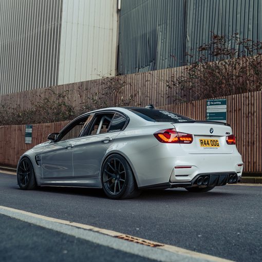 MHC+ BMW M3/M4 Aggressive 3 Piece Rear Diffuser Gloss Pre Preg Carbon Fibre (F80/F82/F83) - Image 6