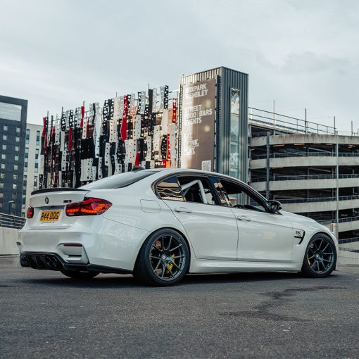 MHC+ BMW M3/M4 Aggressive 3 Piece Rear Diffuser Gloss Pre Preg Carbon Fibre (F80/F82/F83) - Image 7