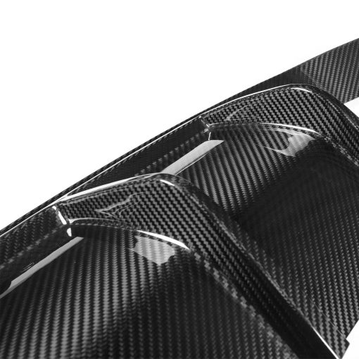 MHC+ BMW M3/M4 Aggressive 3 Piece Rear Diffuser Gloss Pre Preg Carbon Fibre (F80/F82/F83) - Image 8