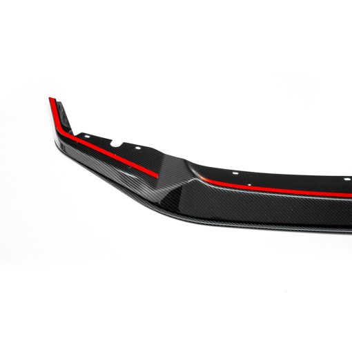 MHC+ BMW M2 Competition S55 GT Style Front Splitter In Gloss Pre Preg Carbon Fibre (F87C) - Image 10