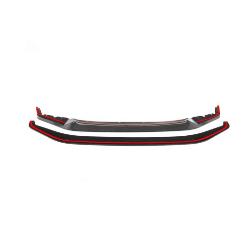 MHC+ BMW M2 Competition S55 GT Style Front Splitter In Gloss Pre Preg Carbon Fibre (F87C) - Image 15