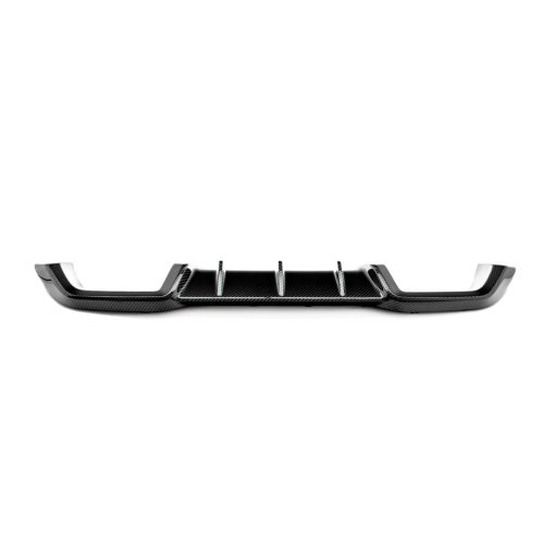 MHC+ BMW M2/M2 Competition Performance Style Rear Diffuser In Gloss Pre Preg Carbon Fibre (F87) - Image 5