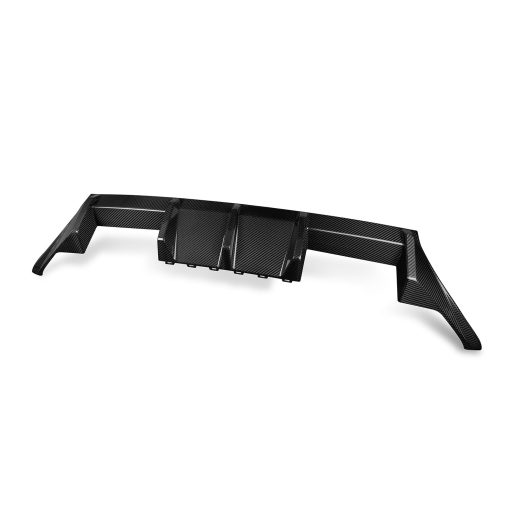 MHC+ BMW M2 G87 OEM Style Rear Diffuser In Pre Preg Gloss Carbon Fibre (G87) - Image 9