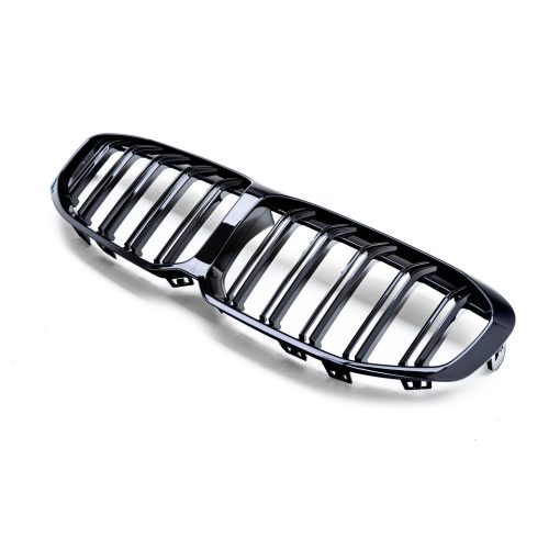 MHC Black BMW 1 Series Double Slat Front Grille In Gloss Black (F40) - Image 3