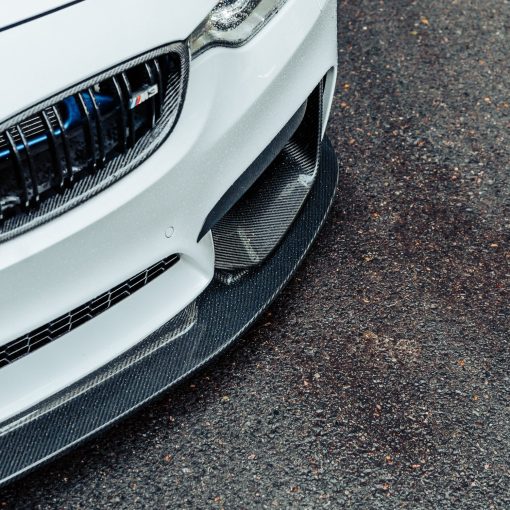 MHC+ BMW M3/M4 GT Style Front Splitter In Gloss Pre Preg Carbon Fibre (F80/F82/F83) - Image 3