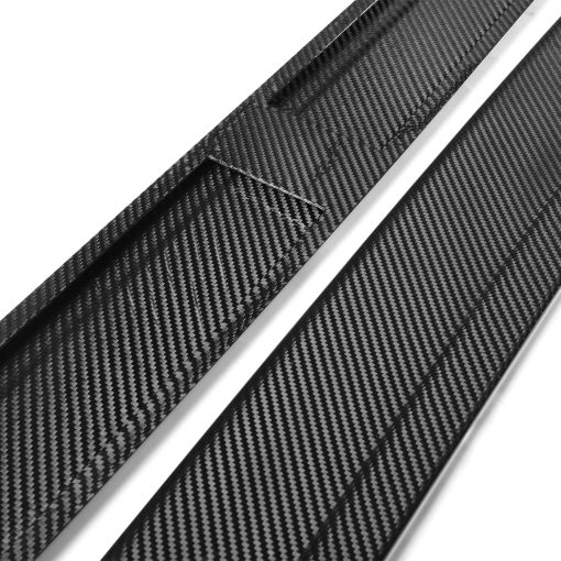 MHC+ BMW M3/M4 Full Length Performance Side Skirts In Gloss Pre Preg Carbon Fibre (F80/F82/F83) - Image 3