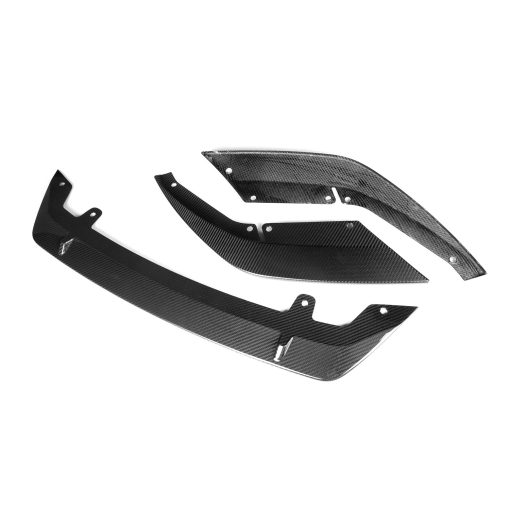 MHC+ BMW M5 F90 LCI Performance Front Splitter In Pre Preg Gloss Carbon Fibre (F90) - Image 8