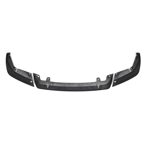 MHC+ BMW M5 F90 LCI Performance Front Splitter In Pre Preg Gloss Carbon Fibre (F90) - Image 9