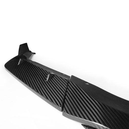 MHC+ BMW M5 F90 LCI Low Line Front Splitter In Pre Preg Gloss Carbon Fibre (F90) - Image 3