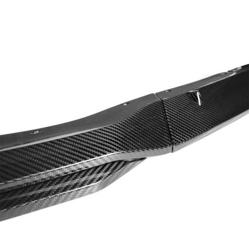 MHC+ BMW M5 F90 LCI Low Line Front Splitter In Pre Preg Gloss Carbon Fibre (F90) - Image 7