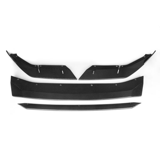 MHC+ BMW M5 F90 LCI Low Line Front Splitter In Pre Preg Gloss Carbon Fibre (F90) - Image 11