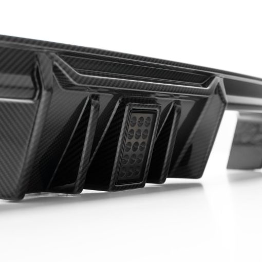 MHC+ BMW M3/M4 DF1 LED Rear Diffuser In Gloss Pre Preg Carbon Fibre (G80/G81/G82/G83) - Image 13