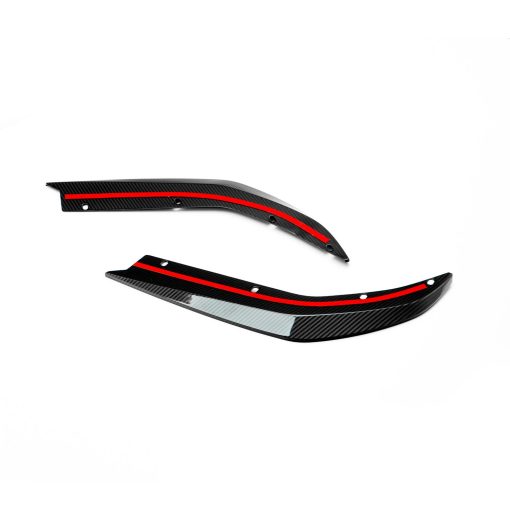 MHC+ BMW M4 SS1 Rear Side Splitters In Gloss Pre Preg Carbon Fibre (G82/G83) - Image 8