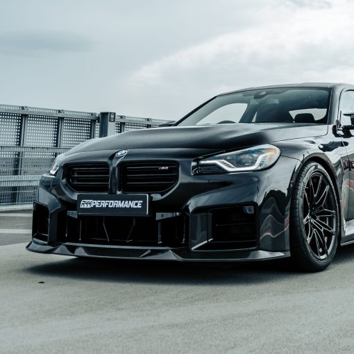 MHC+ BMW M2 G87 Edition 1 Front Splitter In Pre Preg Gloss Carbon Fibre (G87) - Image 2