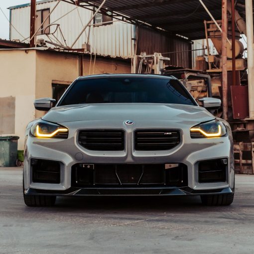 MHC+ BMW M2 G87 Edition 1 Front Splitter In Pre Preg Gloss Carbon Fibre (G87) - Image 20