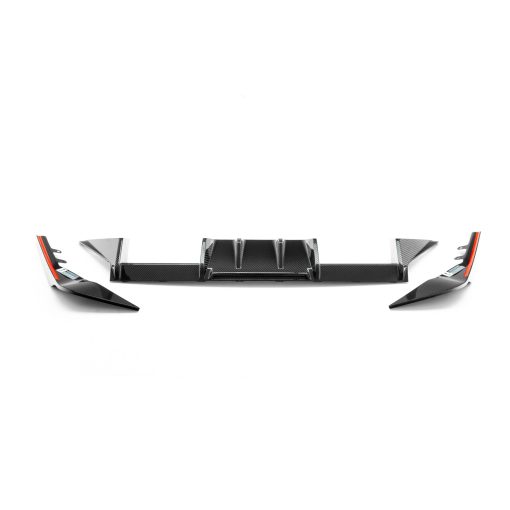 MHC+ BMW M2 G87 Edition 1 Rear Diffuser 3pcs In Pre Preg Gloss Carbon Fibre (G87) - Image 13