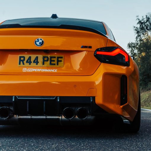 MHC+ BMW M2 G87 Edition 1 Rear Diffuser 3pcs In Pre Preg Gloss Carbon Fibre (G87) - Image 9