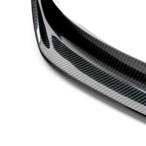 MHC+ Tesla Model 3 Front Splitter In Pre Preg Carbon Fibre - Image 3