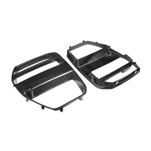 MHC+ BMW M3/M4 GT Style Front Grille With ACC In Pre Preg Carbon Fibre (G80/G81/G82/G83) - Image 11