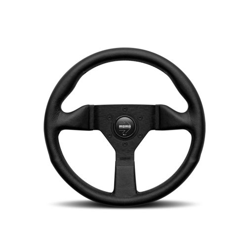 MOMO Montecarlo Steering Wheel In Black Leather - Image 2