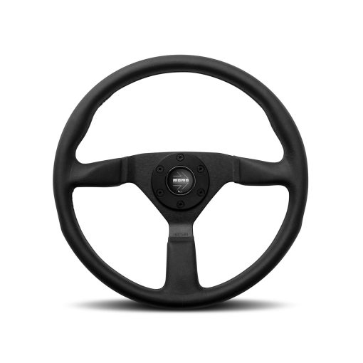 MOMO Montecarlo Steering Wheel In Black Leather - Image 3