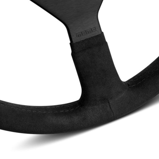 MOMO Montecarlo Steering Wheel In Black Microfibre - Image 2