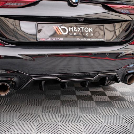 Maxton Design BMW M235i Gran Coupe Rear Diffuser In Gloss Black (F44) - Image 3