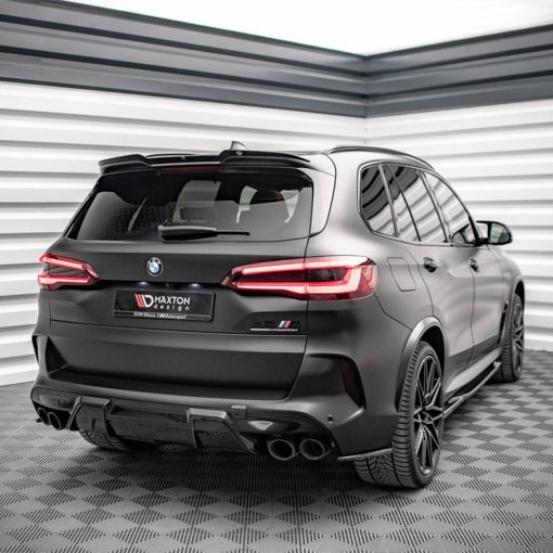 Maxton Design BMW X5M Rear Side Splitters In Gloss Black (F95) - Image 3