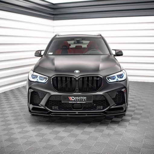 Maxton Design BMW X5M V3 Front Splitter In Gloss Black (F95) - Image 2