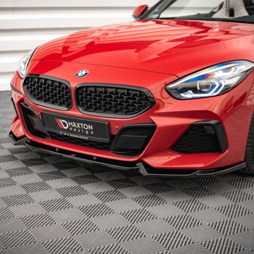 Maxton Design BMW Z4 Pre-LCI V1 Front Splitter In Gloss Black (G29) - Image 2