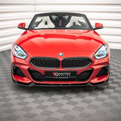 Maxton Design BMW Z4 Pre-LCI V1 Front Splitter In Gloss Black (G29) - Image 3