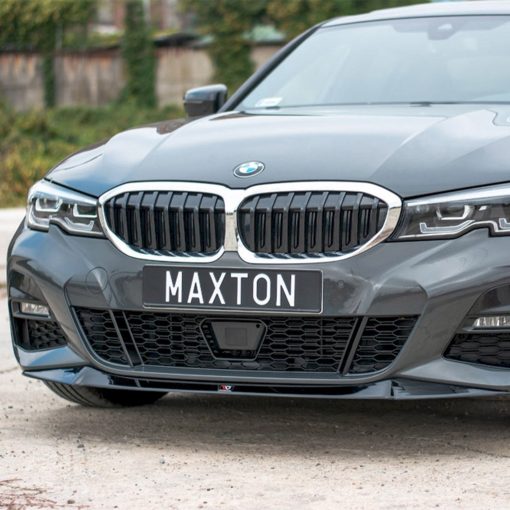 Maxton Design BMW 3 Series M Sport V1 Front Splitter In Gloss Black (G20/G21 Pre-LCI) - Image 3