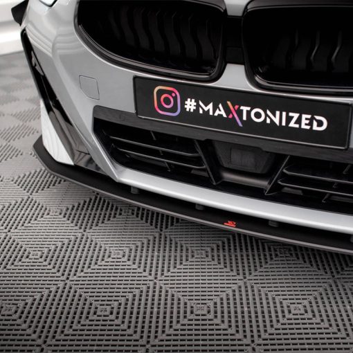 Maxton Design BMW M240i/2 Series Street Pro Front Splitter In Black (G42) - Image 3