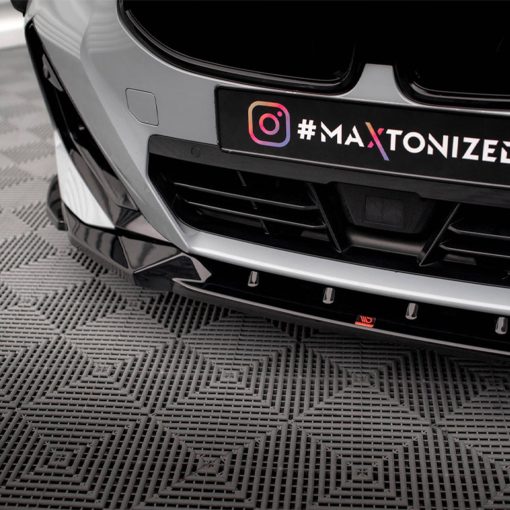 Maxton Design BMW M240i/2 Series V2 Front Splitter In Gloss Black (G42) - Image 3