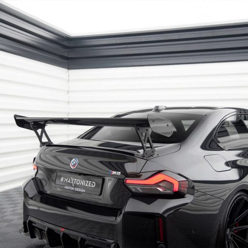 Maxton Design BMW M2 G87 Rear Wing In Gloss Carbon Fibre (G87) - Image 5