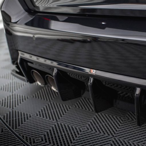 Maxton Design BMW M2 G87 V1 Rear Diffuser In Gloss Black (G87) - Image 8