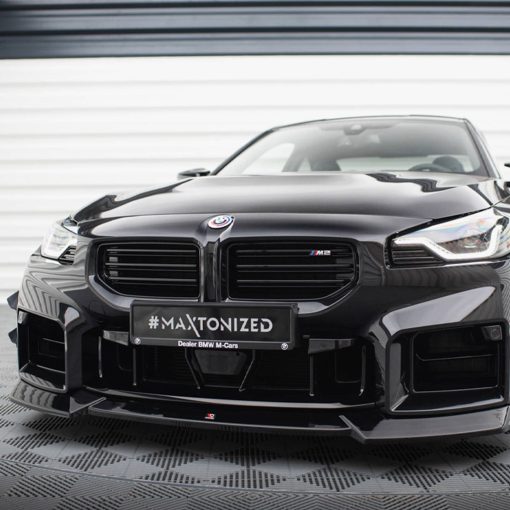 Maxton Design BMW M2 G87 V2 Front Splitter In Gloss Black (G87) - Image 4