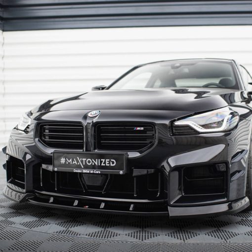 Maxton Design BMW M2 G87 V3 Front Splitter In Gloss Black (G87) - Image 4