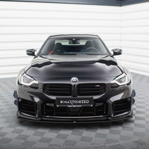 Maxton Design BMW M2 G87 V4 Front Splitter In Gloss Black (G87) - Image 2