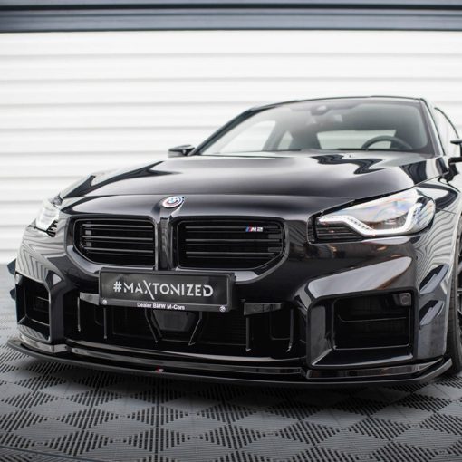 Maxton Design BMW M2 G87 V4 Front Splitter In Gloss Black (G87) - Image 4