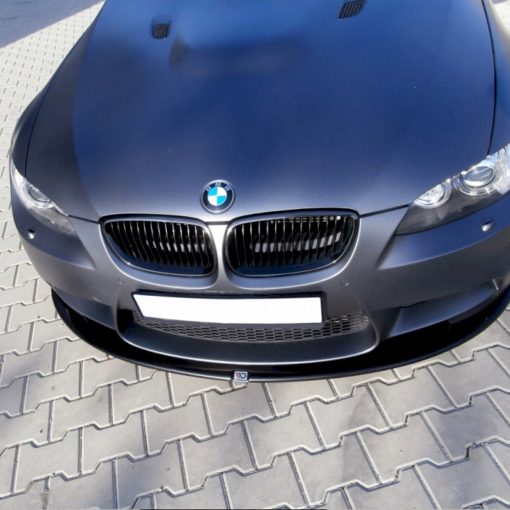 Maxton Design BMW M3 Front Splitter In Gloss Black (E92 & E93) - Image 2