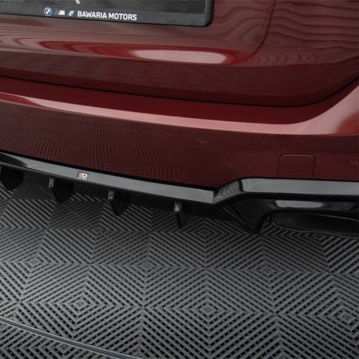 Maxton Design BMW M340i/M340d Rear Diffuser In Gloss Black (G20/G21 2018-2022) - Image 4