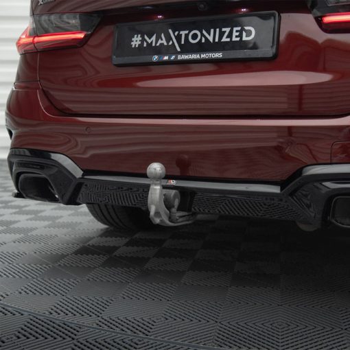 Maxton Design BMW M340i/M340d Rear Diffuser In Gloss Black (G20/G21 2018-2022) - Image 5