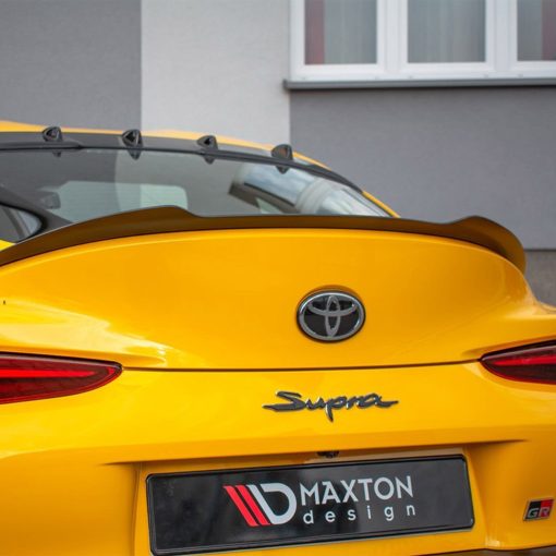 Maxton Design Toyota Supra Mk5 Rear Spoiler In Gloss Black (A90) - Image 4