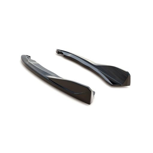 Maxton Design BMW 4 Series M Sport V2 Rear Side Splitters In Gloss Black (G22/G23 incl. M440i & M440d)