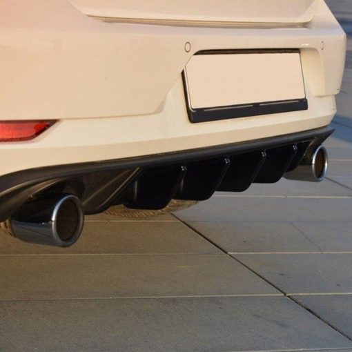 Maxton Design Volkswagen Golf GTI Rear Diffuser In Gloss Black (Mk7.5) - Image 2