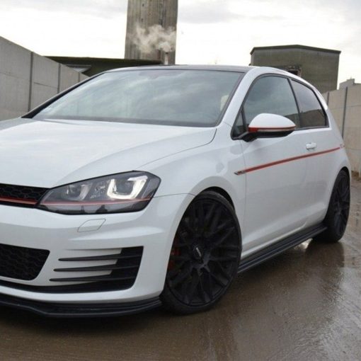 Maxton Design Volkswagen Golf GTI Side Skirts In Gloss Black (Mk7/7.5) - Image 4