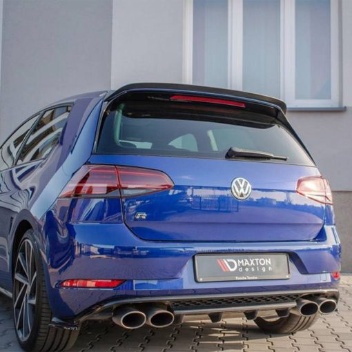 Maxton Design Volkswagen Golf R/R-Line/GTI V1 Rear Spoiler Cap In Gloss Black (Mk7/7.5) - Image 4