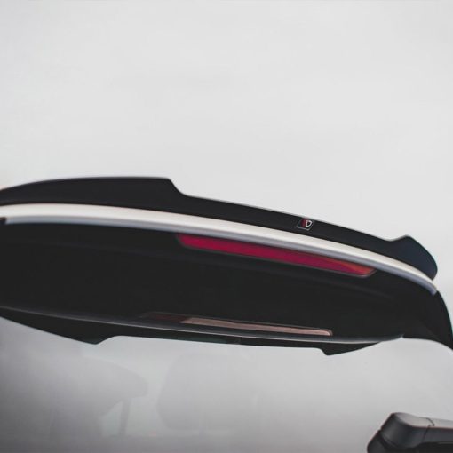 Maxton Design Volkswagen Golf R/GTI V1 Rear Spoiler Cap In Gloss Black (Mk8) - Image 2